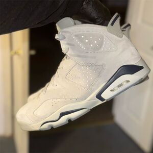 Jordan 6 Retro Georgetown 2022 Men's Gray Sneakers Size 11.5